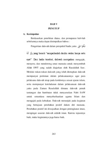 Dakwah Dalam Perspektif Hadis (Kajian Hadis Tematik)